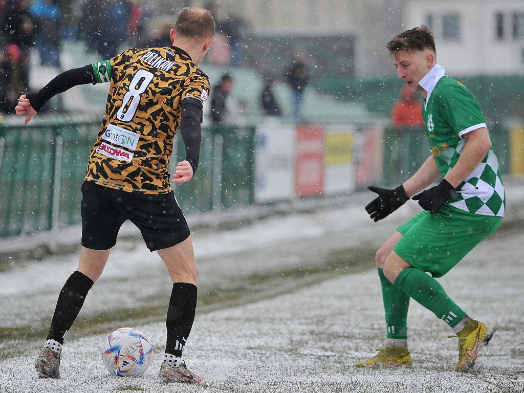 Sukces Mławianki na sniegu. Mecz mógł być przełożony