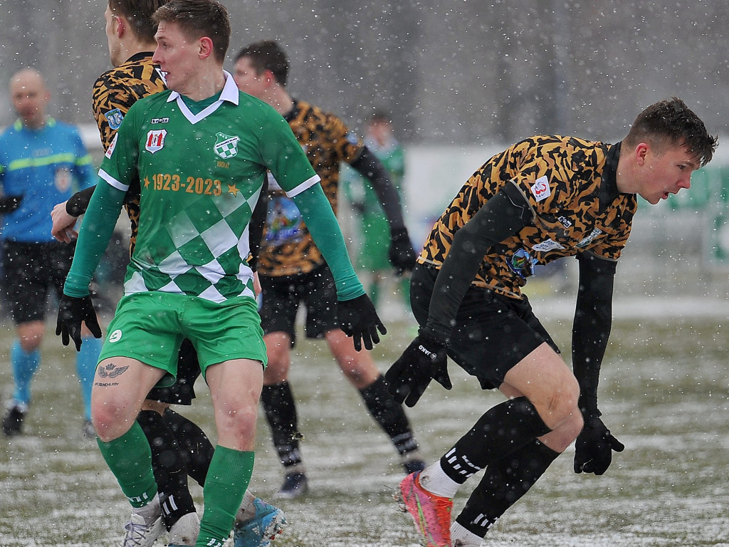 Sukces Mławianki na sniegu. Mecz mógł być przełożony