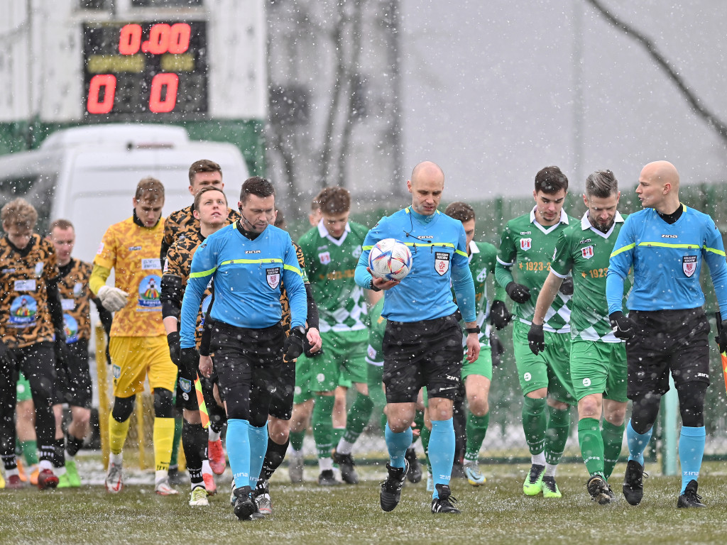 Sukces Mławianki na sniegu. Mecz mógł być przełożony