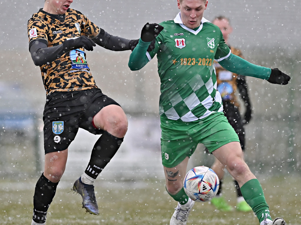 Sukces Mławianki na sniegu. Mecz mógł być przełożony