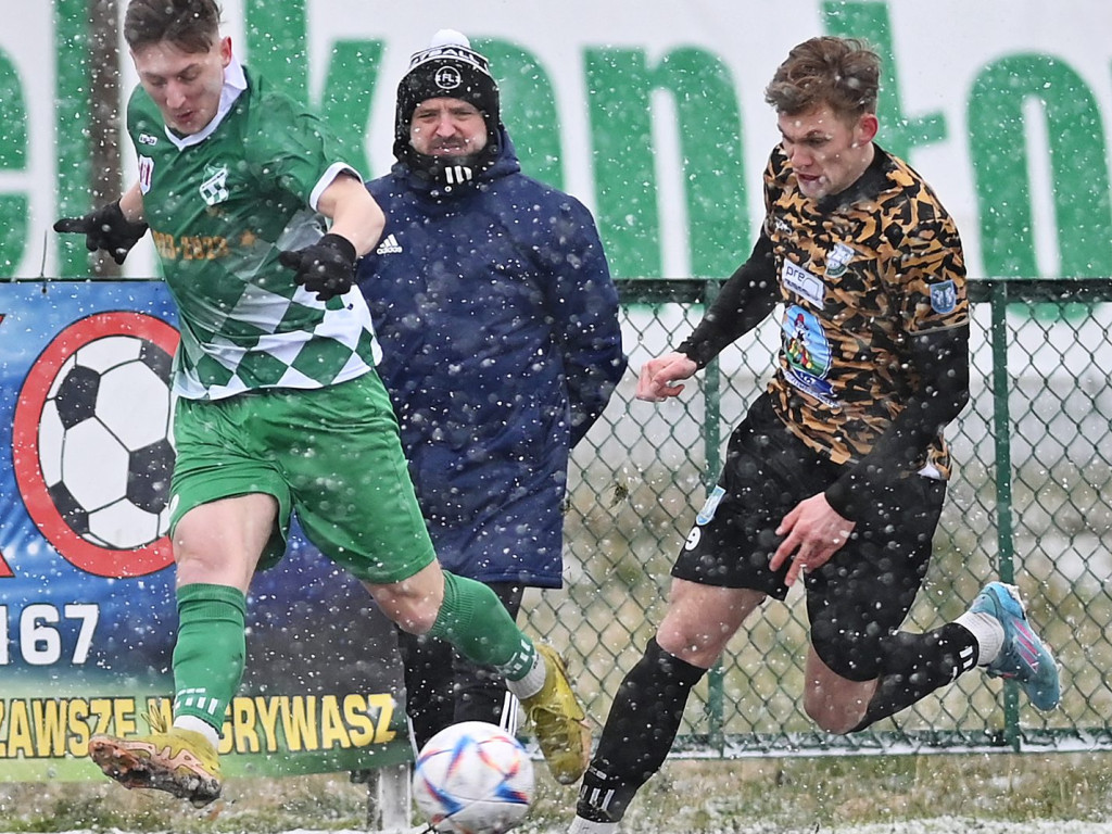 Sukces Mławianki na sniegu. Mecz mógł być przełożony