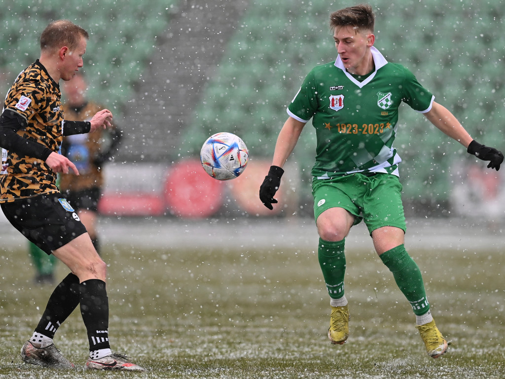 Sukces Mławianki na sniegu. Mecz mógł być przełożony