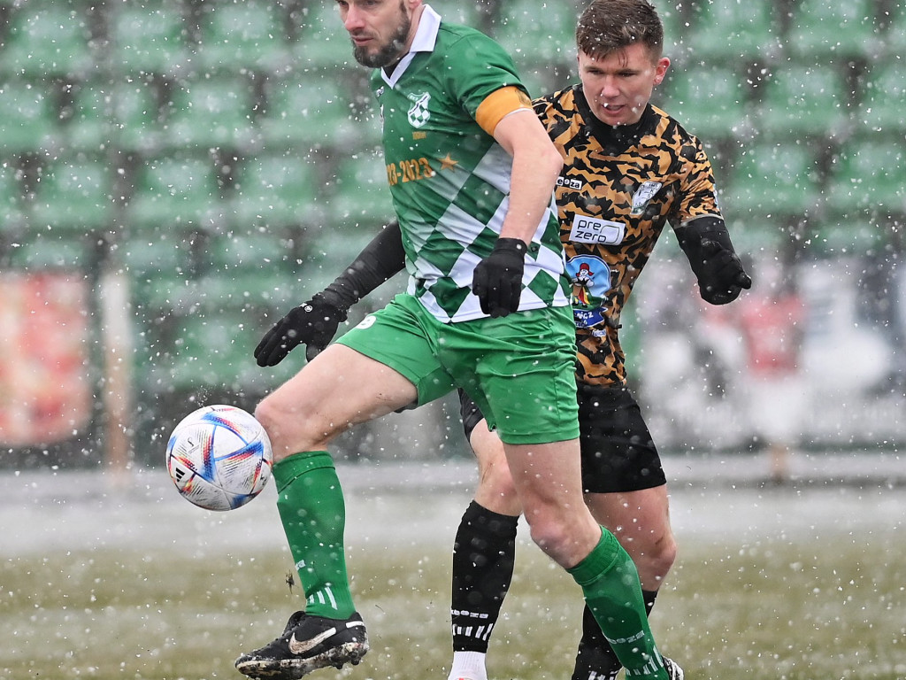 Sukces Mławianki na sniegu. Mecz mógł być przełożony