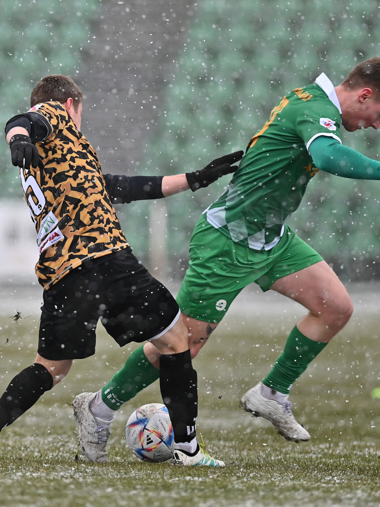 Sukces Mławianki na sniegu. Mecz mógł być przełożony