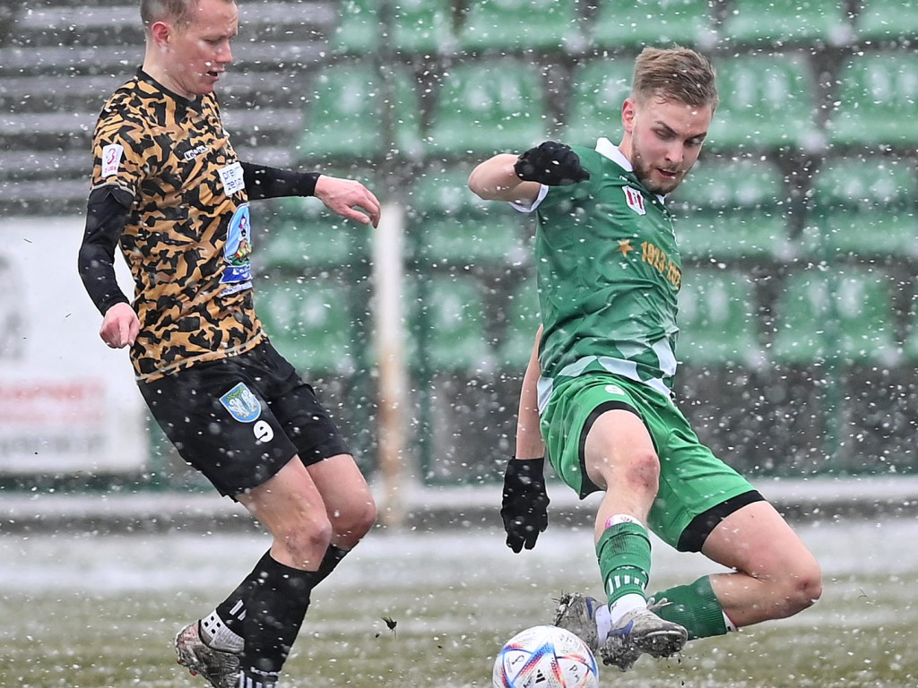 Sukces Mławianki na sniegu. Mecz mógł być przełożony