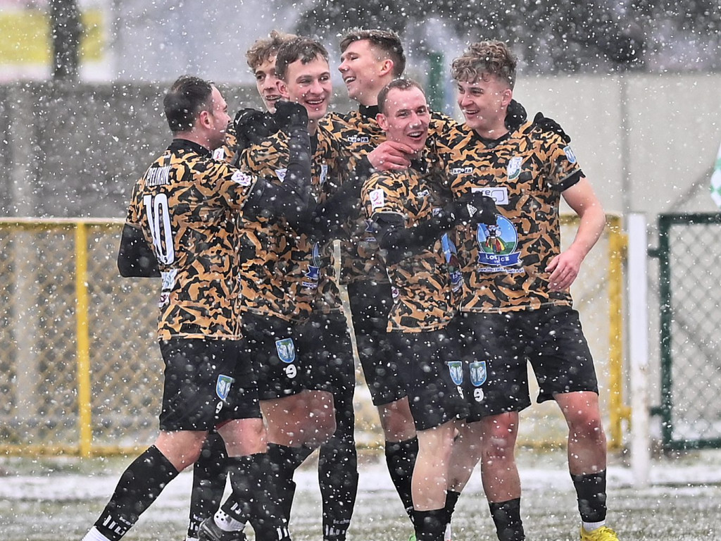 Sukces Mławianki na sniegu. Mecz mógł być przełożony