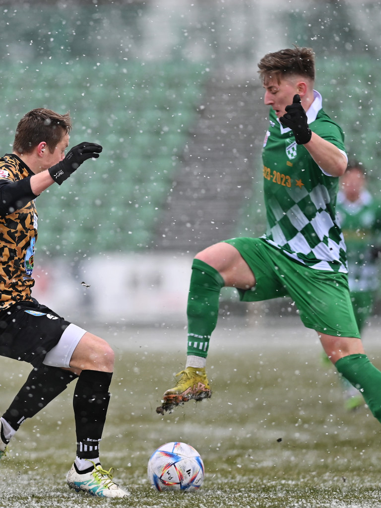 Sukces Mławianki na sniegu. Mecz mógł być przełożony