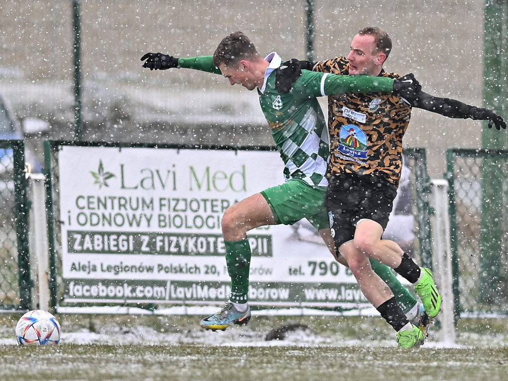 Sukces Mławianki na sniegu. Mecz mógł być przełożony