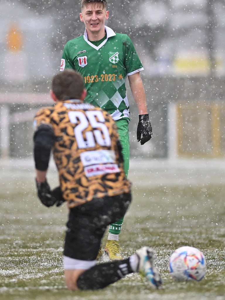 Sukces Mławianki na sniegu. Mecz mógł być przełożony