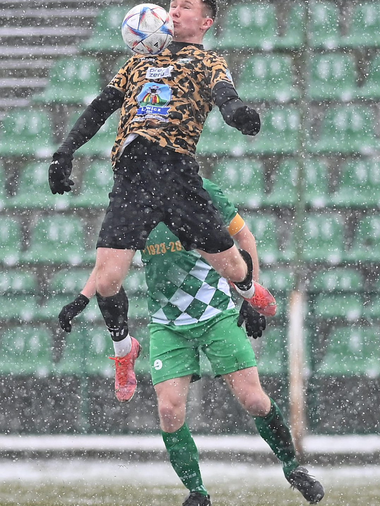 Sukces Mławianki na sniegu. Mecz mógł być przełożony