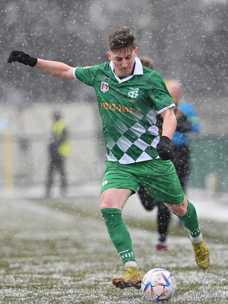 Sukces Mławianki na sniegu. Mecz mógł być przełożony