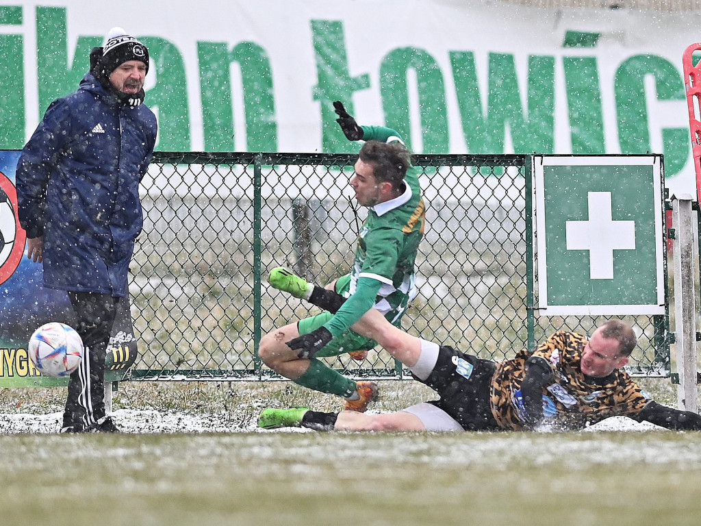 Sukces Mławianki na sniegu. Mecz mógł być przełożony