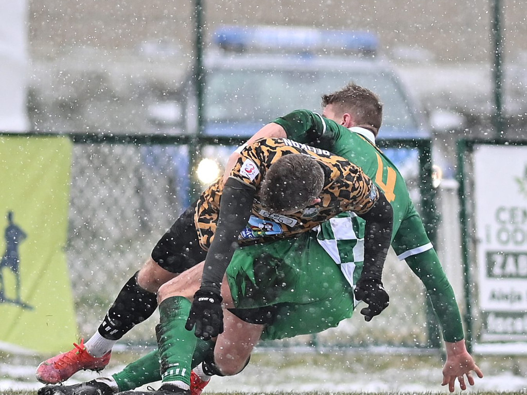 Sukces Mławianki na sniegu. Mecz mógł być przełożony