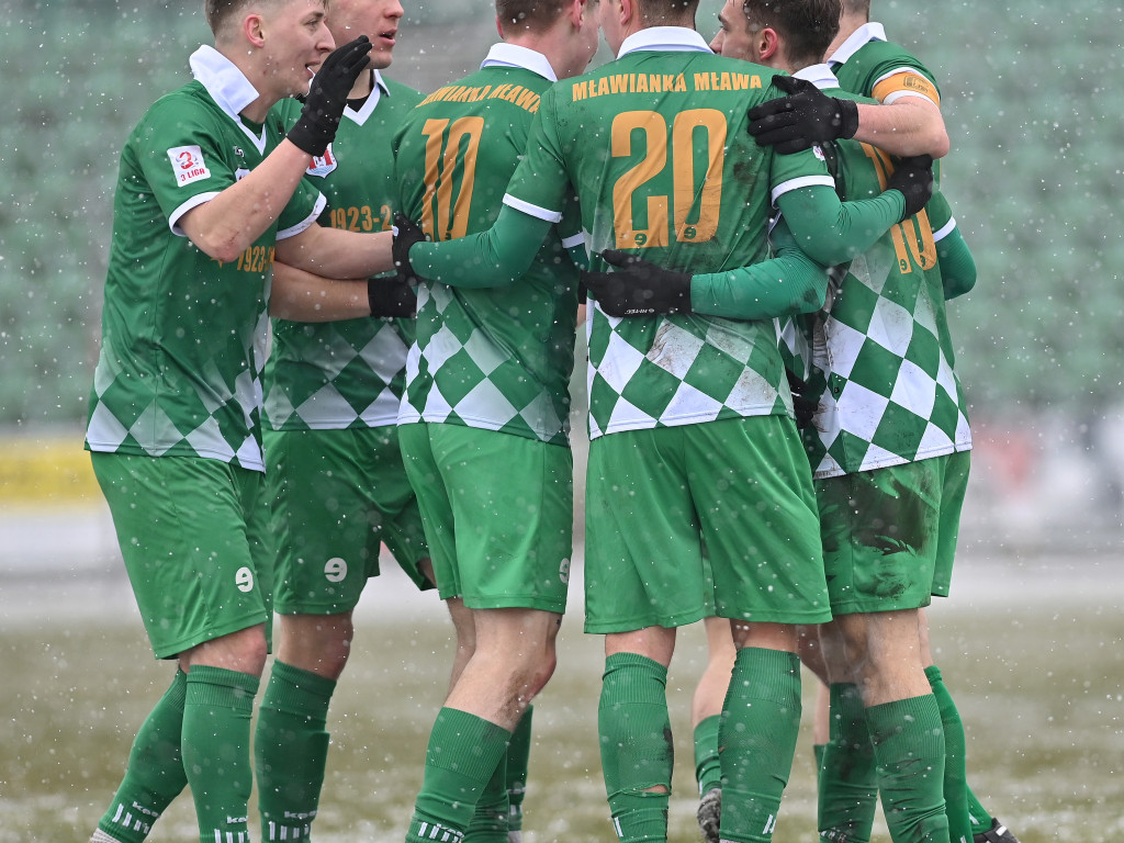 Sukces Mławianki na sniegu. Mecz mógł być przełożony