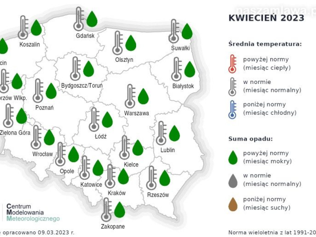 Jaka będzie pogoda w kwietniu, maju, czerwcu czy lipcu?