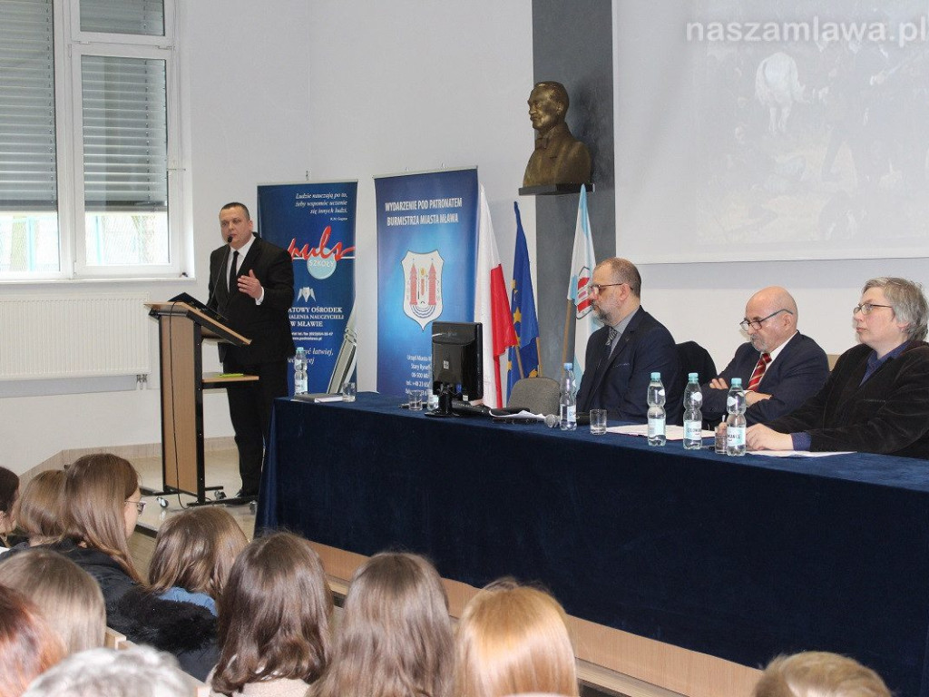 O Powstaniu Styczniowym w mławskiej uczelni [ZDJĘCIA]