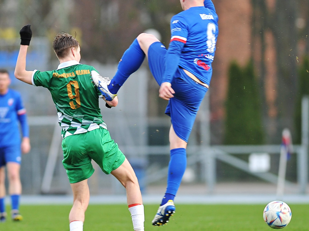 Lider w Mławie. Michał z hat-trickiem