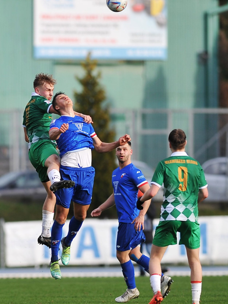 Lider w Mławie. Michał z hat-trickiem