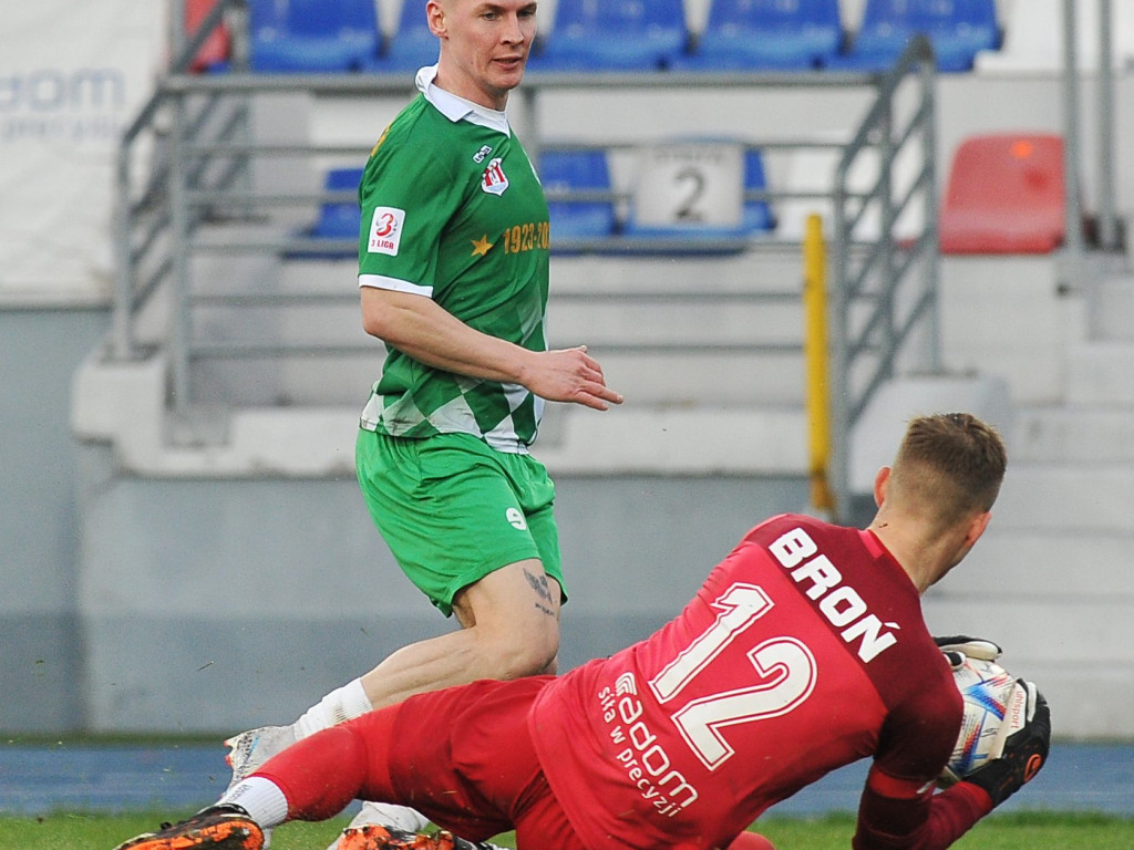 Lider w Mławie. Michał z hat-trickiem