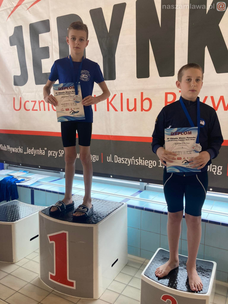 Wiosna w Elblągu. Pływackie emocje