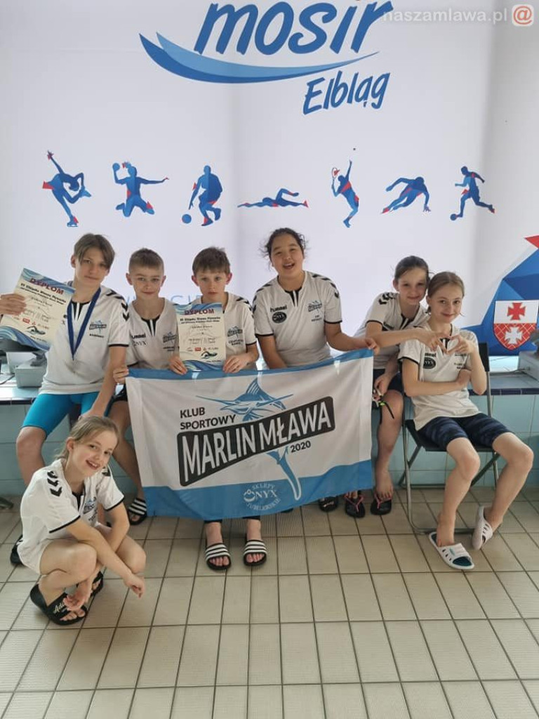 Wiosna w Elblągu. Pływackie emocje