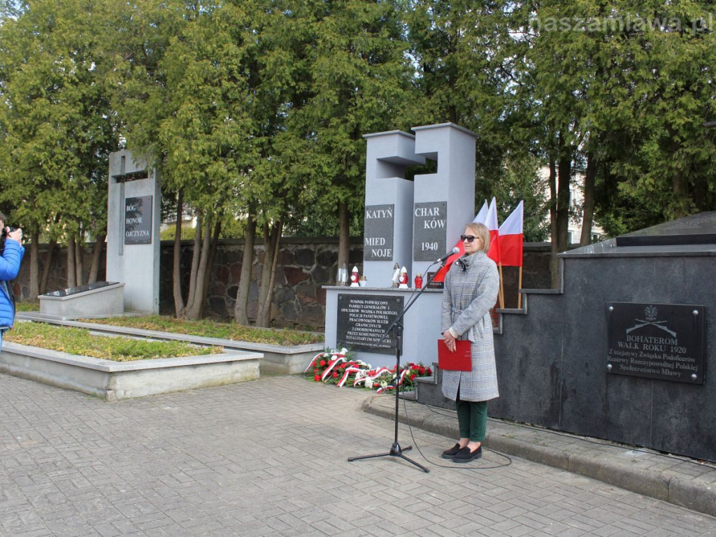 Mławianie uczcili pamięć ofiar Zbrodni Katyńskiej