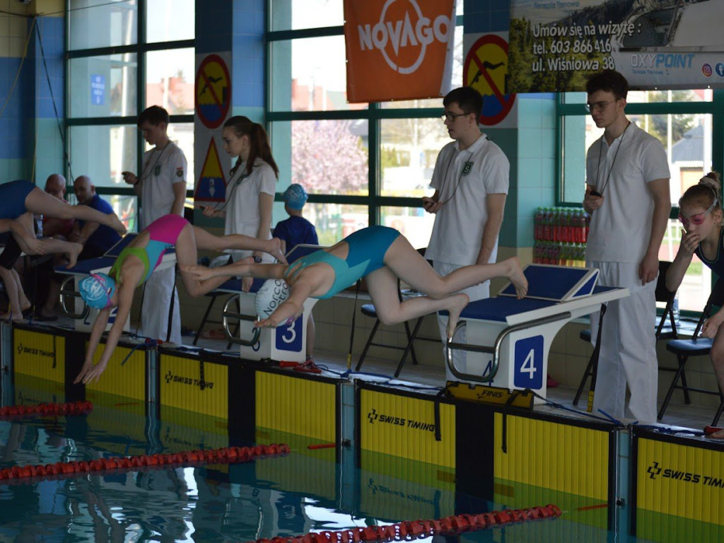 Pływackie emocje w Mławie. Płetwal i Marlin na medal