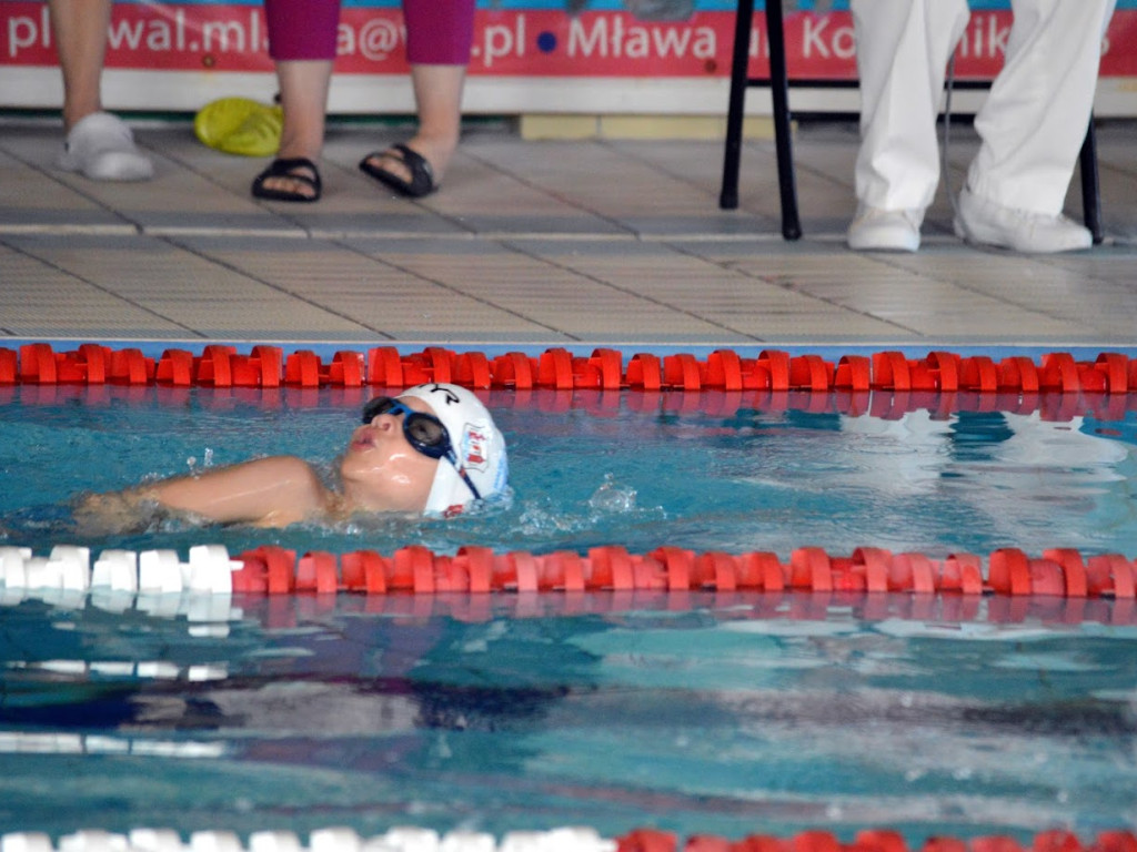 Pływackie emocje w Mławie. Płetwal i Marlin na medal