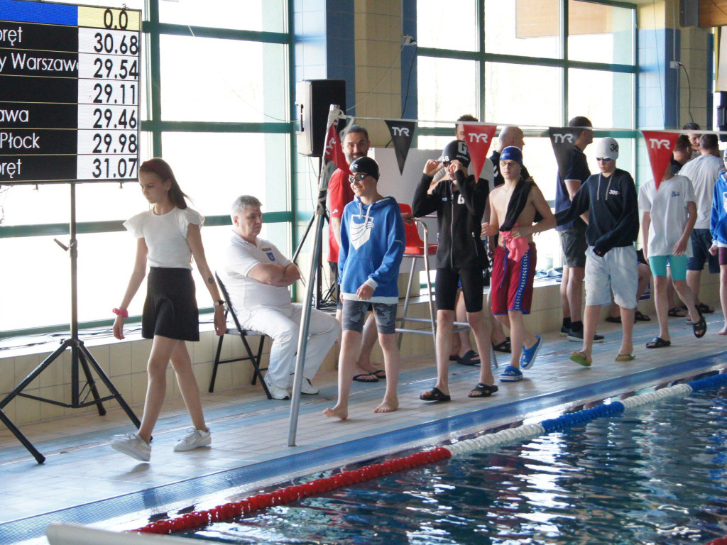 Pływackie emocje w Mławie. Płetwal i Marlin na medal