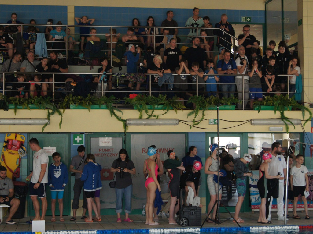 Pływackie emocje w Mławie. Płetwal i Marlin na medal