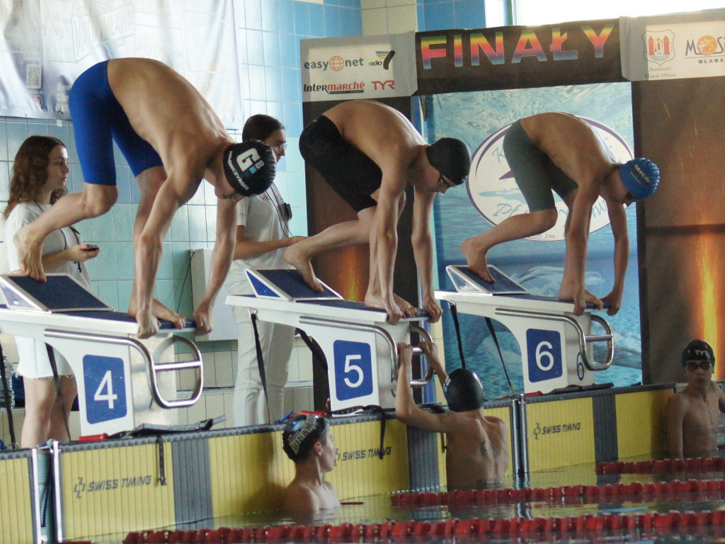 Pływackie emocje w Mławie. Płetwal i Marlin na medal