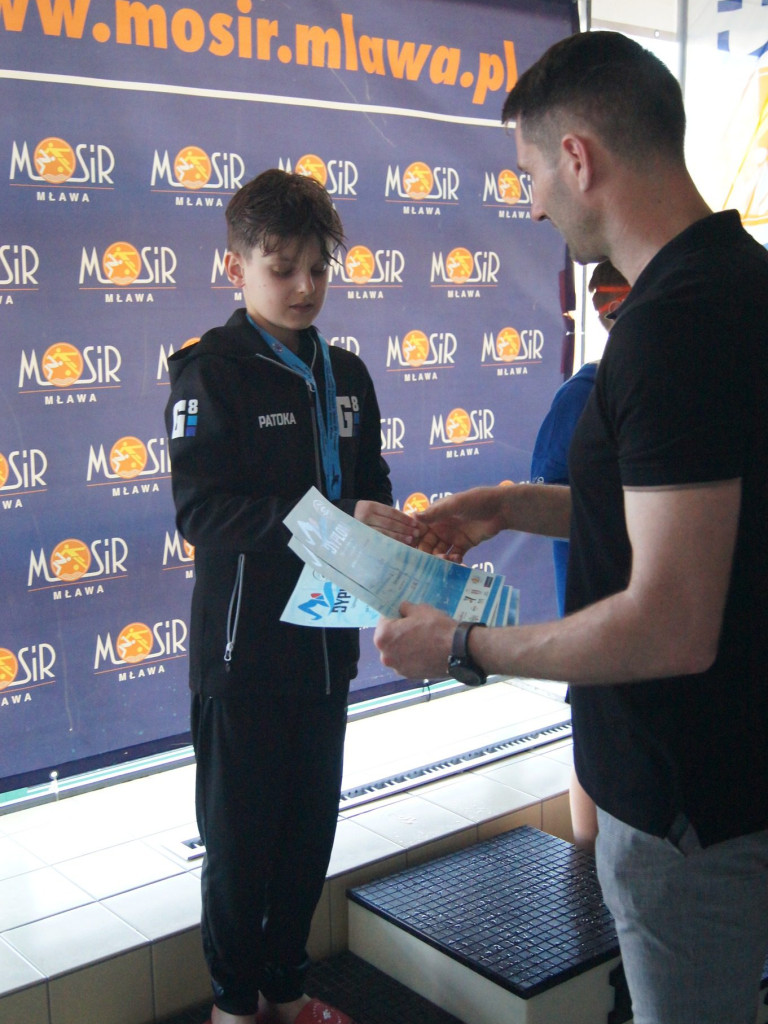 Pływackie emocje w Mławie. Płetwal i Marlin na medal