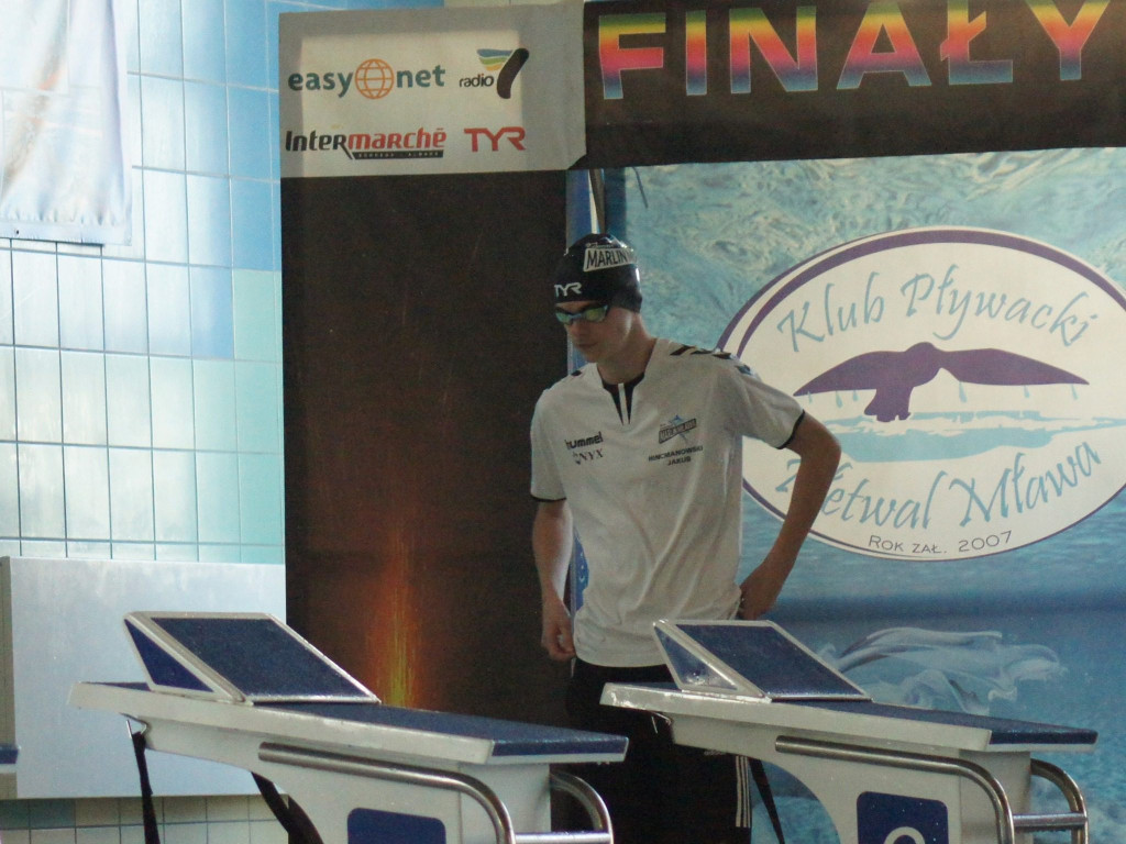 Pływackie emocje w Mławie. Płetwal i Marlin na medal