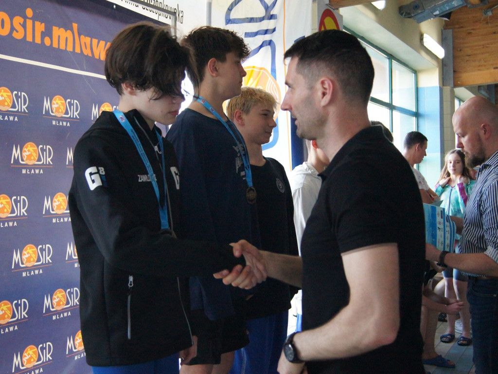 Pływackie emocje w Mławie. Płetwal i Marlin na medal