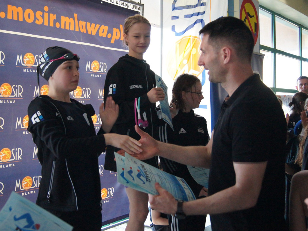 Pływackie emocje w Mławie. Płetwal i Marlin na medal