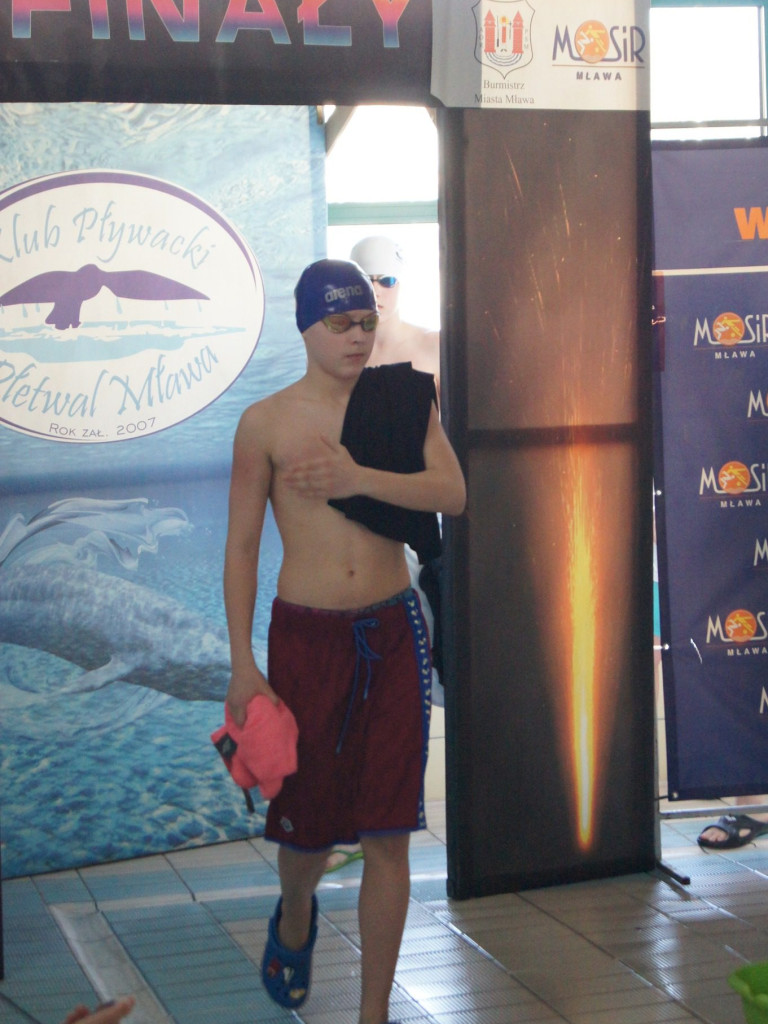 Pływackie emocje w Mławie. Płetwal i Marlin na medal