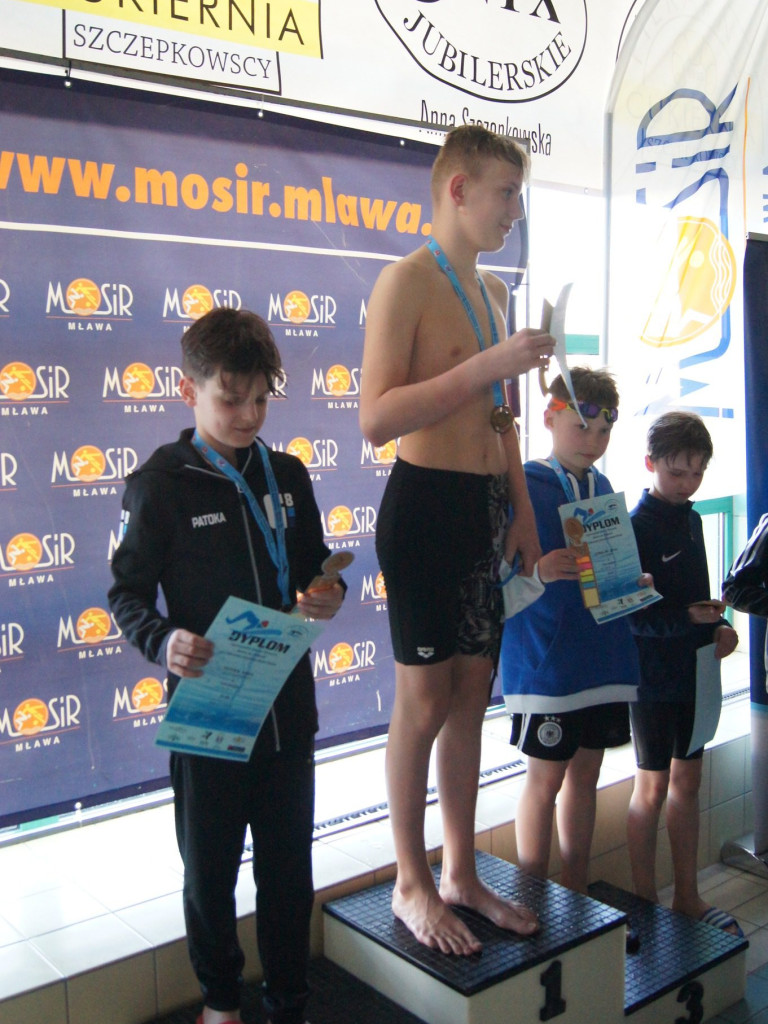 Pływackie emocje w Mławie. Płetwal i Marlin na medal