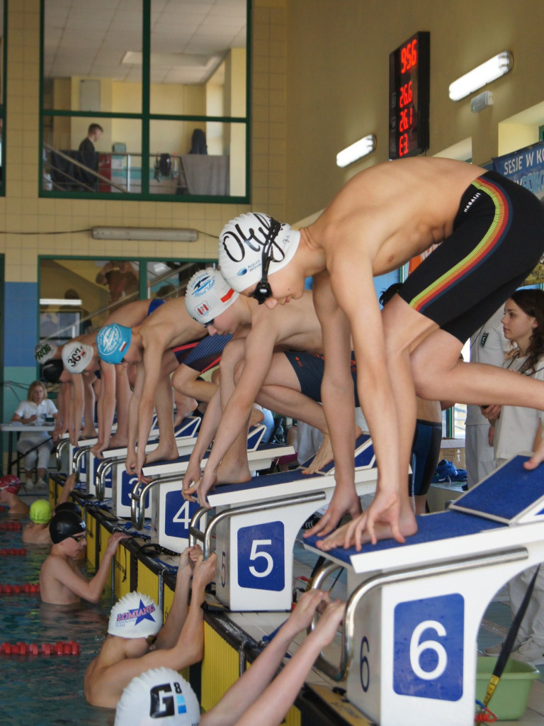 Pływackie emocje w Mławie. Płetwal i Marlin na medal