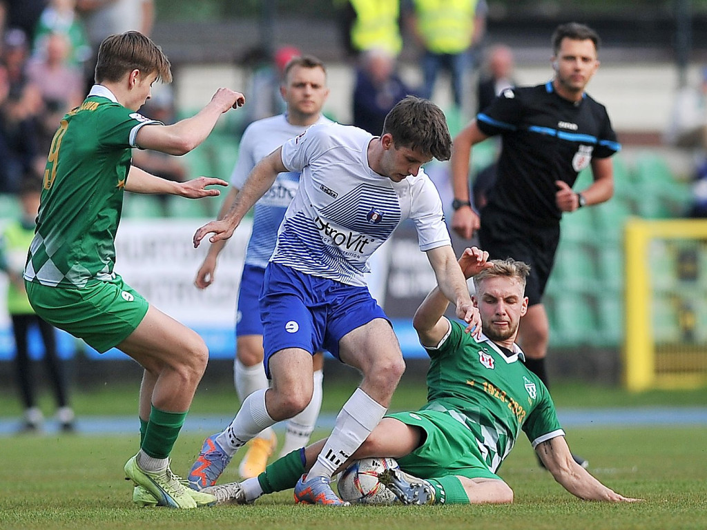 Mławianka wyszarpała remis. Odillon dał punkt