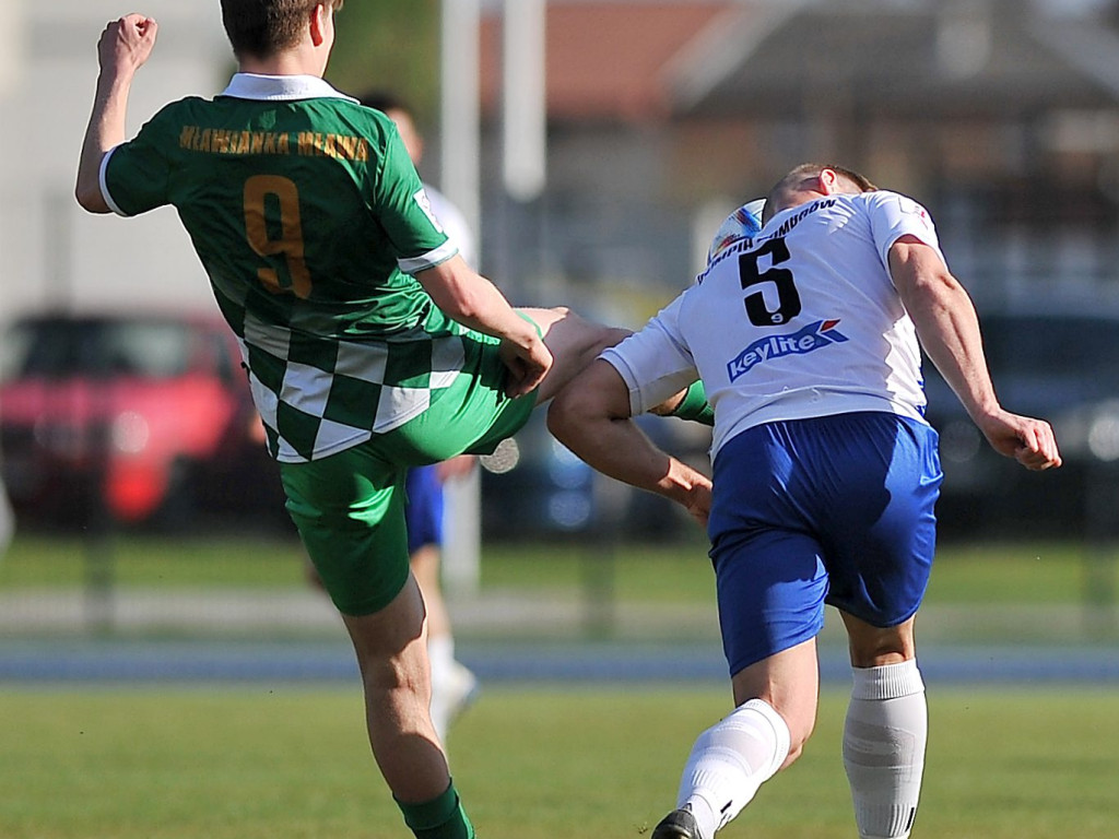 Mławianka wyszarpała remis. Odillon dał punkt