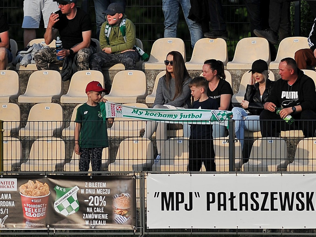 Mławianka wyszarpała remis. Odillon dał punkt