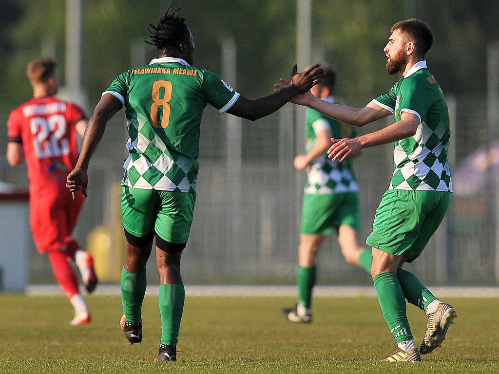 Mławianka wyszarpała remis. Odillon dał punkt