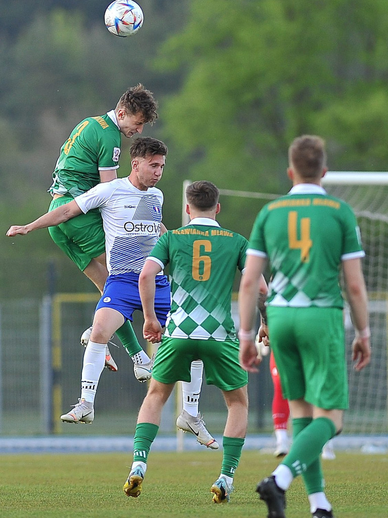 Mławianka wyszarpała remis. Odillon dał punkt