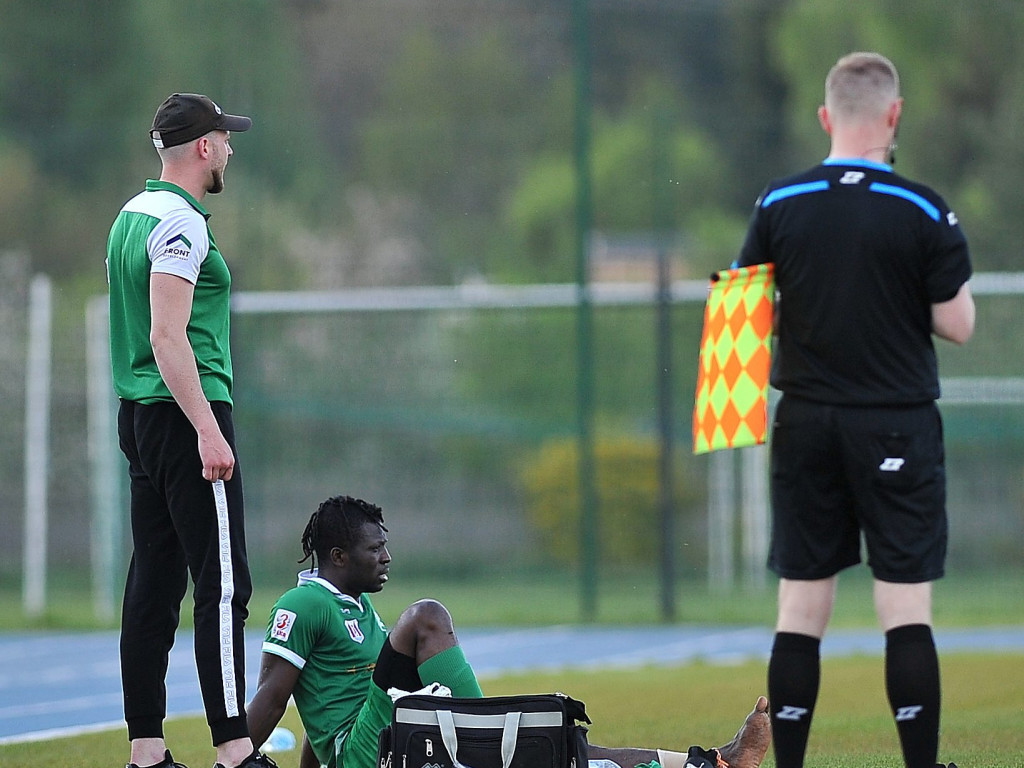 Mławianka wyszarpała remis. Odillon dał punkt