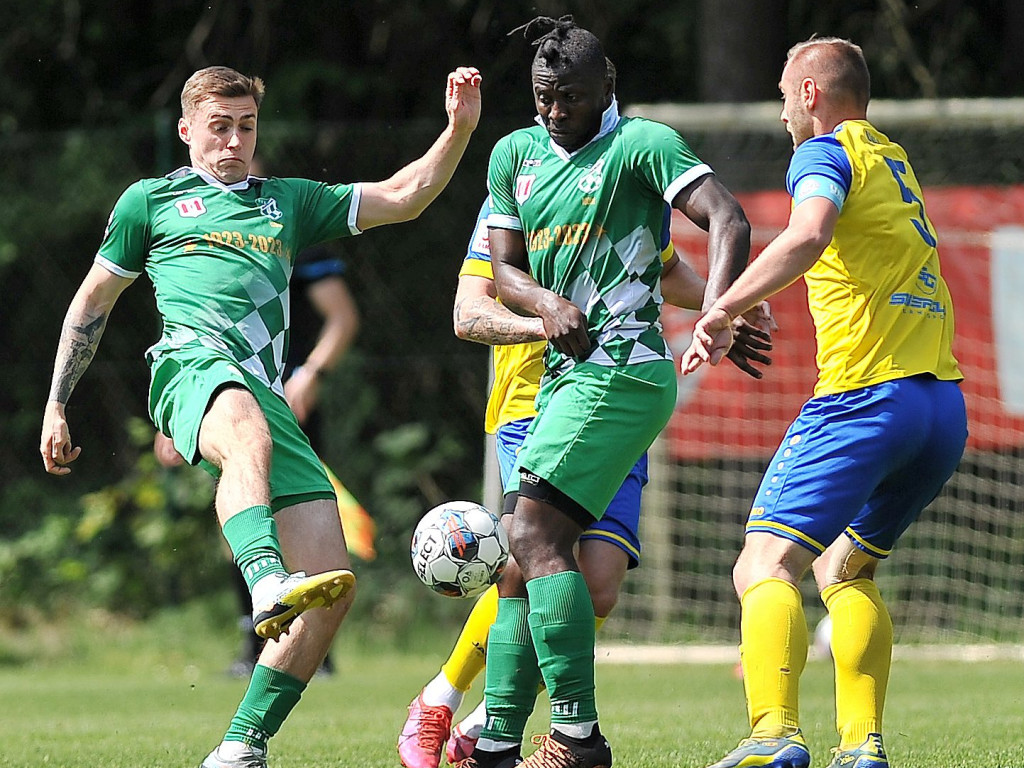 Dublet Mateusza w wygranym spotkaniu. Zaczął Tworek
