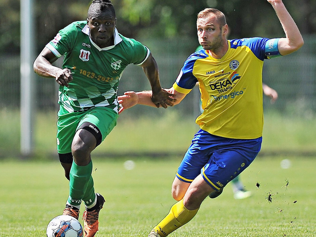 Dublet Mateusza w wygranym spotkaniu. Zaczął Tworek