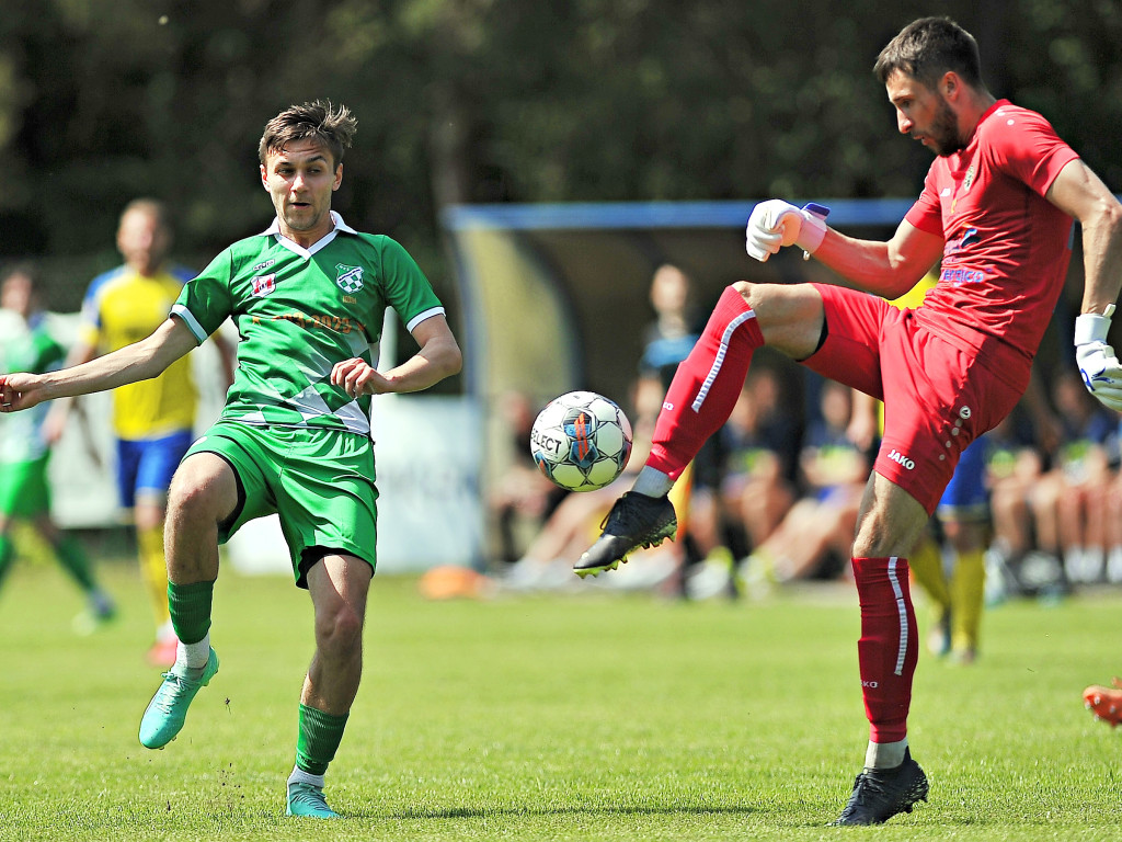 Dublet Mateusza w wygranym spotkaniu. Zaczął Tworek