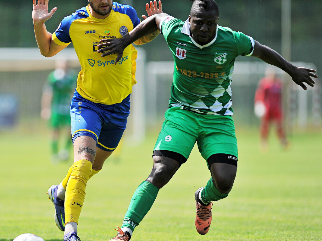 Dublet Mateusza w wygranym spotkaniu. Zaczął Tworek