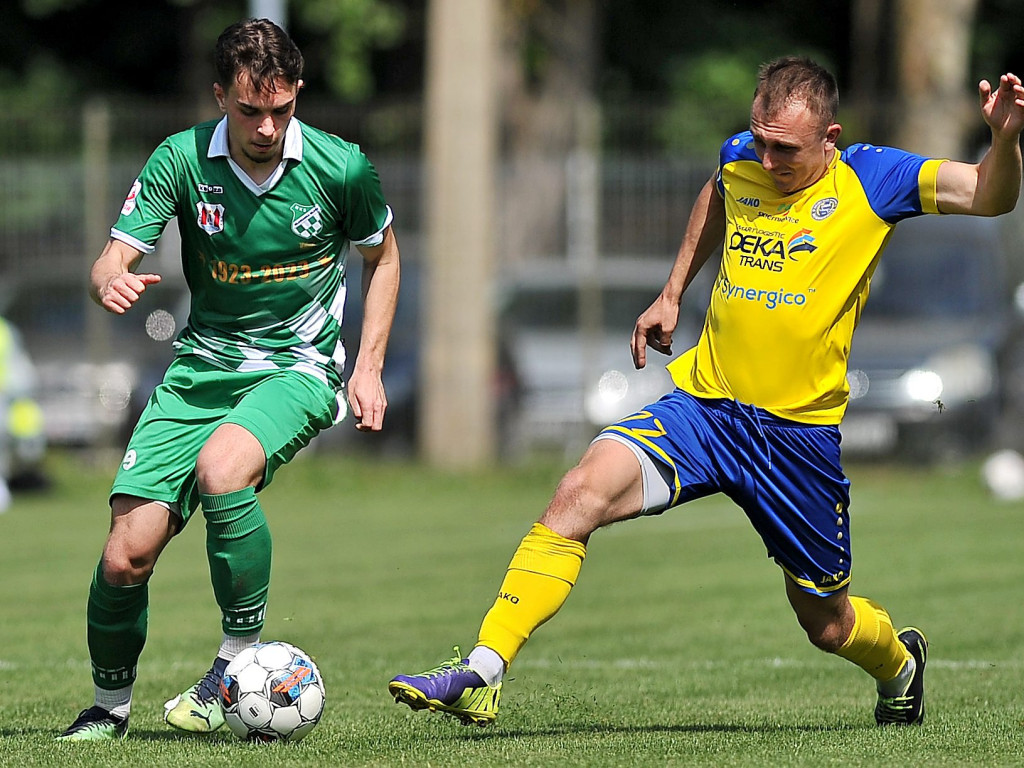 Dublet Mateusza w wygranym spotkaniu. Zaczął Tworek