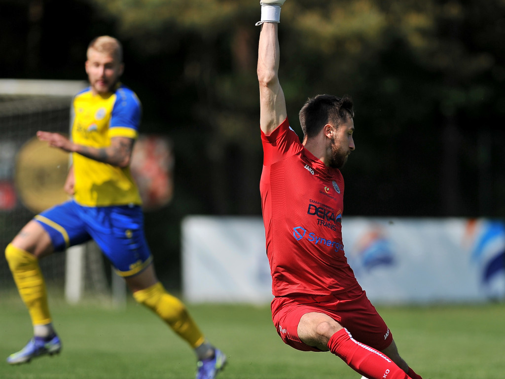 Dublet Mateusza w wygranym spotkaniu. Zaczął Tworek